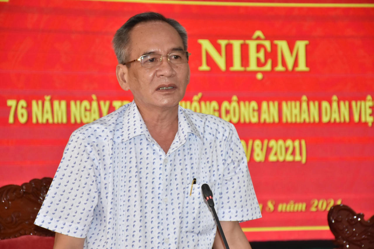 Lãnh đạo Bạc Liêu thăm hỏi, chúc mừng kỷ niệm 76 năm ngày truyền thống lực lượng Công an nhân dân