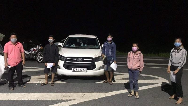 Chở thuê người từ vùng dịch về bị phạt 9,5 triệu đồng