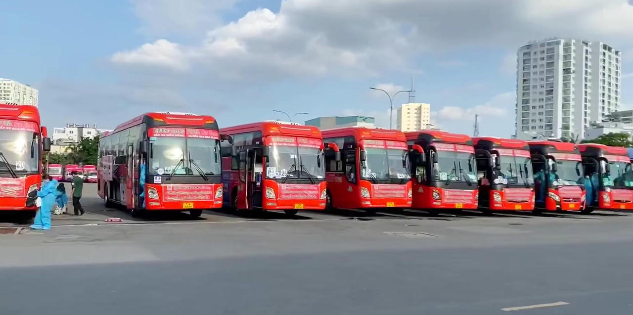 Bạc Liêu đón công dân từ TP Hồ Chí Minh về địa phương vào ngày 11/9