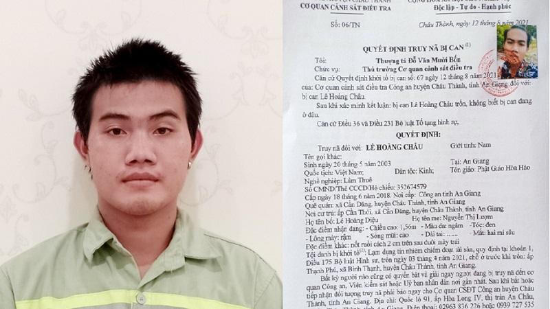 Bị truy nã vì 'ôm' 40.000 đồng mượn của chủ nhà rồi bỏ trốn 