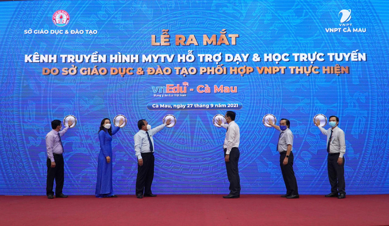 Cà Mau ra mắt kênh dạy và học trực tuyến trên truyền hình MYTV