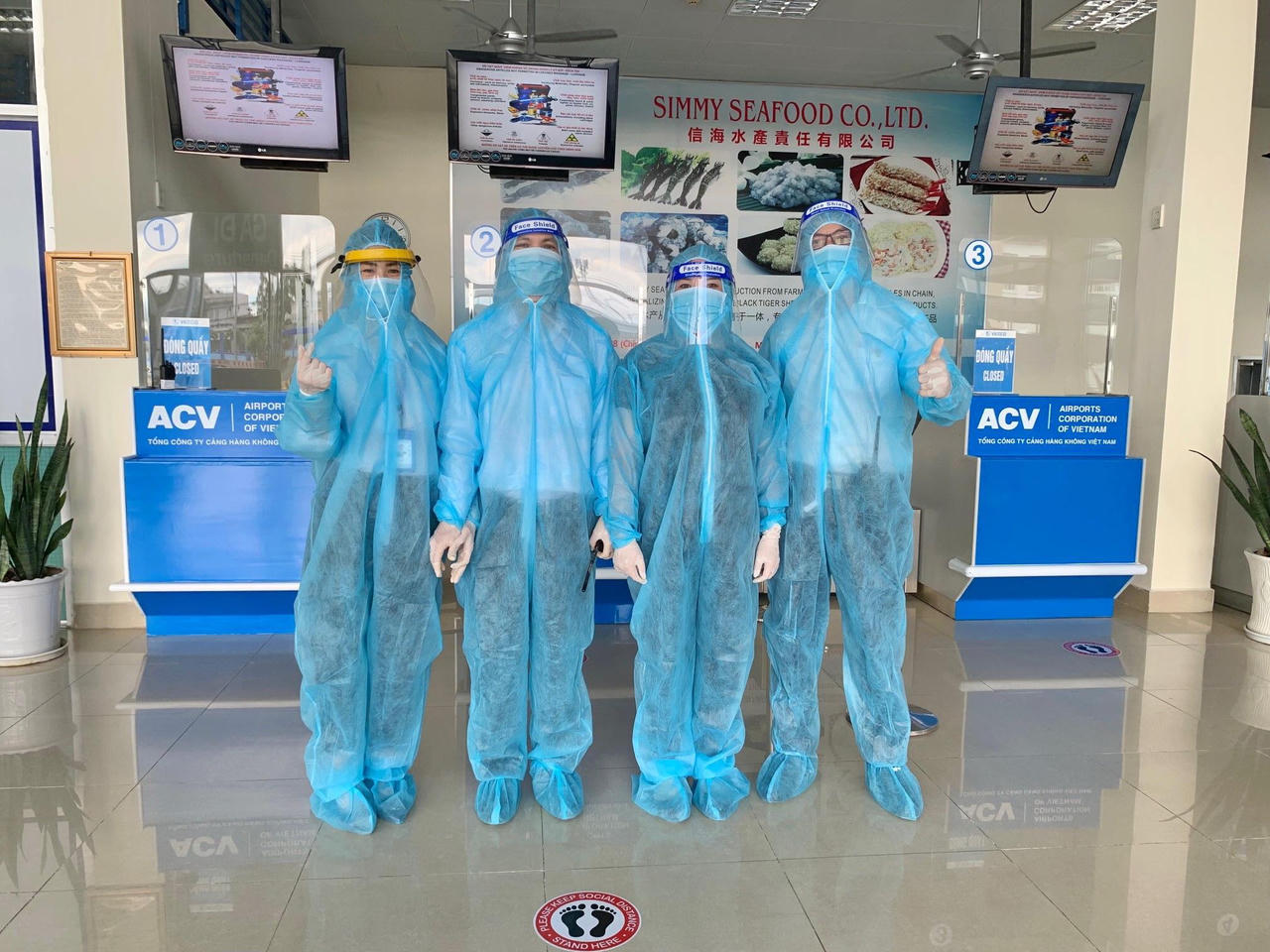 Cảng hàng không Cà Mau thực hiện chuyến bay thương mại đầu tiên sau thời gian giãn cách