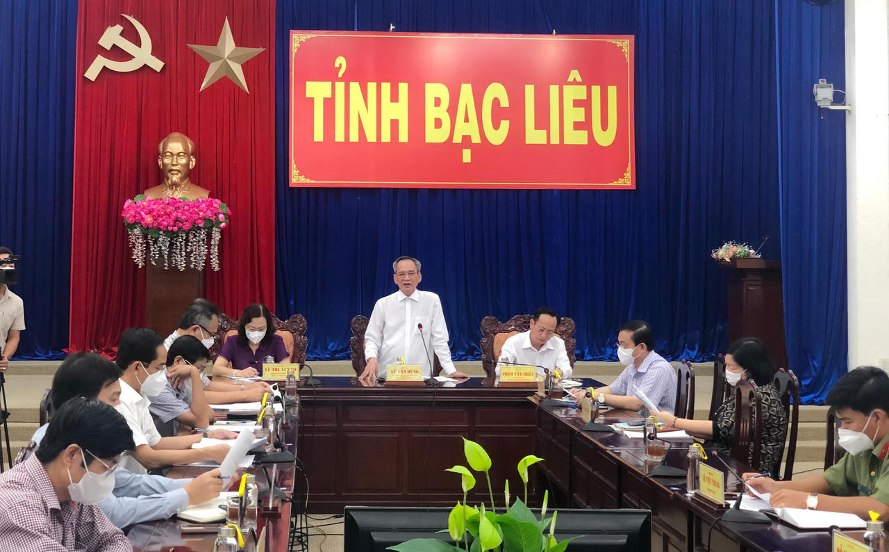 Bạc Liêu họp khẩn vì xuất hiện nhiều ca F0 trên địa bàn thị xã Giá Rai