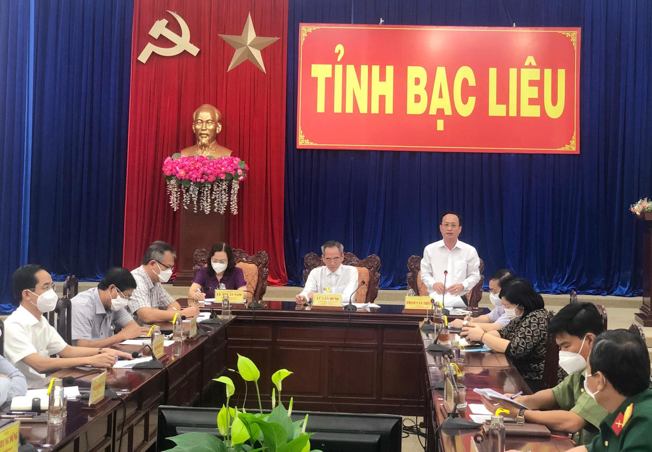 Bạc Liêu họp khẩn vì xuất hiện nhiều ca F0 trên địa bàn thị xã Giá Rai