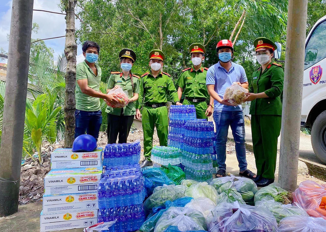 Công an thị xã Giá Rai, Bạc Liêu quyết tâm chiến thắng đại dịch