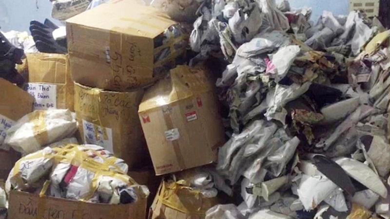 Phát hiện số lượng lớn phụ tùng xe mô tô không hóa đơn xuất xứ