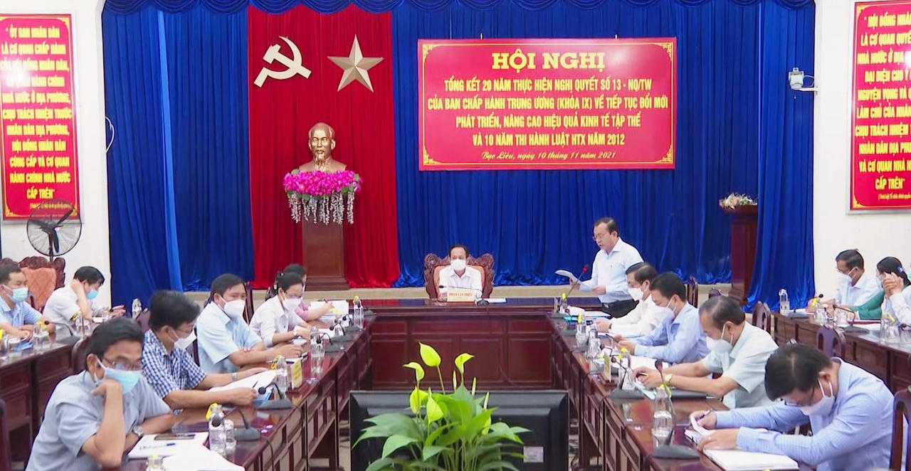 Khu vực kinh tế tập thể tỉnh Bạc Liêu có nhiều chuyển biến tích cực