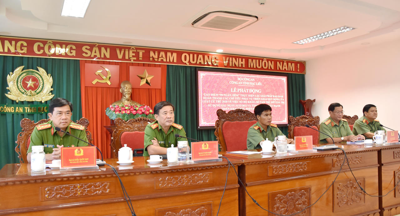 Cao điểm triển khai quy định Luật Cư trú tại Bạc Liêu