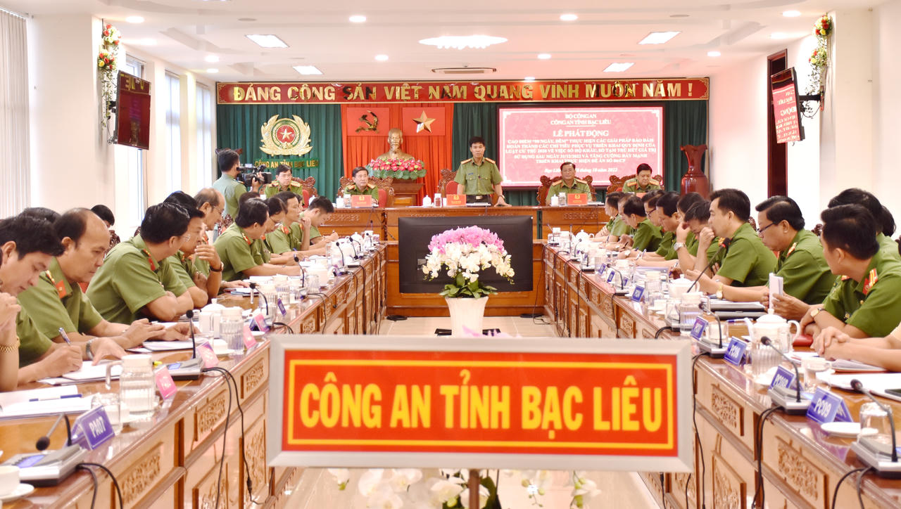 Cao điểm triển khai quy định Luật Cư trú tại Bạc Liêu