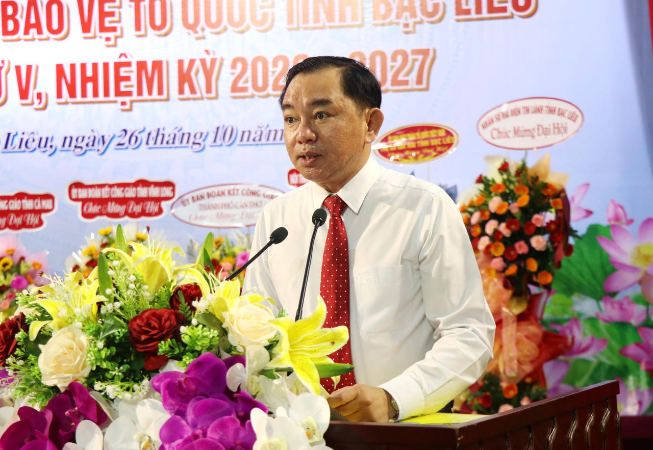 Xây dựng vững chắc khối đại đoàn kết toàn dân tộc, góp phần vào sự phát triển của Bạc Liêu