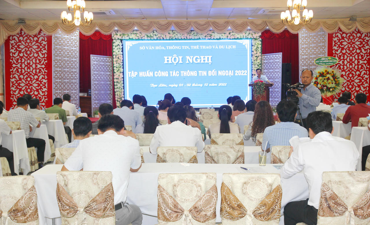 Bạc Liêu tăng cường hiệu quả công tác thông tin đối ngoại