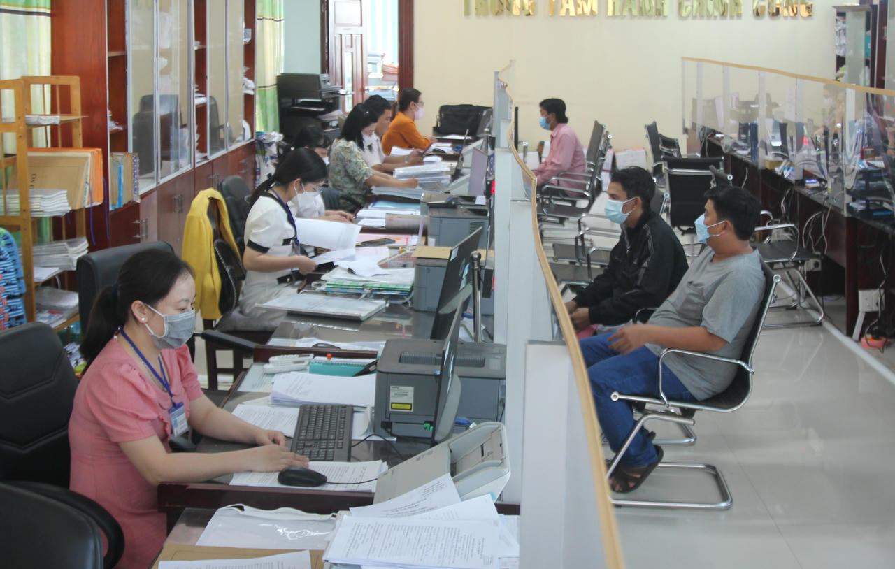 Bạc Liêu tăng cường và nâng cao hiệu quả giải quyết thủ tục hành chính
