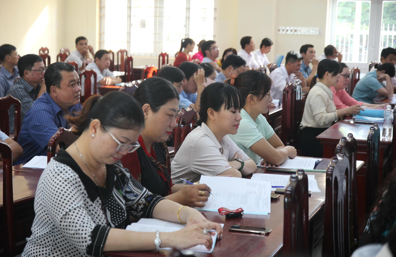 Bạc Liêu tập huấn đánh giá, công nhận chuẩn tiếp cận pháp luật