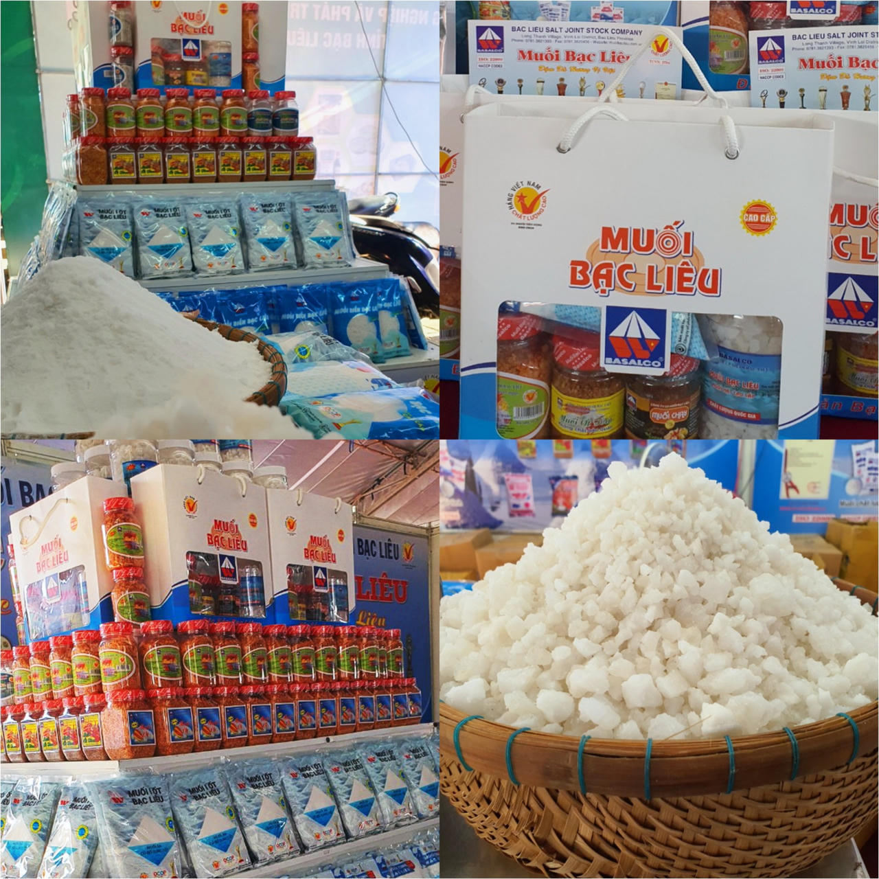 Nhiều sản phẩm OCOP đạt 4 sao từ hạt muối Bạc Liêu