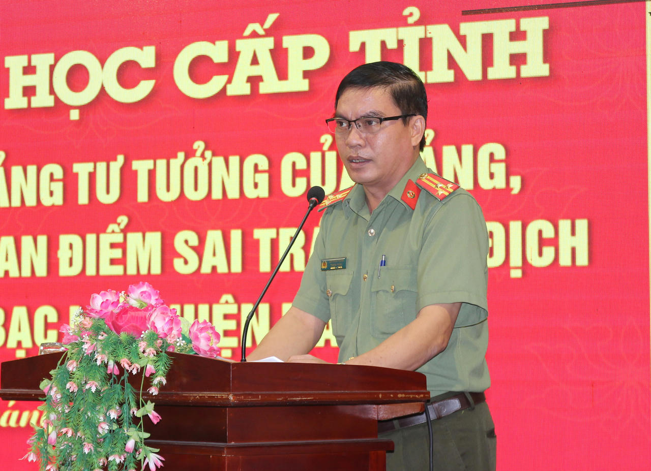 Tăng cường bảo vệ nền tảng tư tưởng của Đảng, đấu tranh phản bác các quan điểm sai trái, thù địch