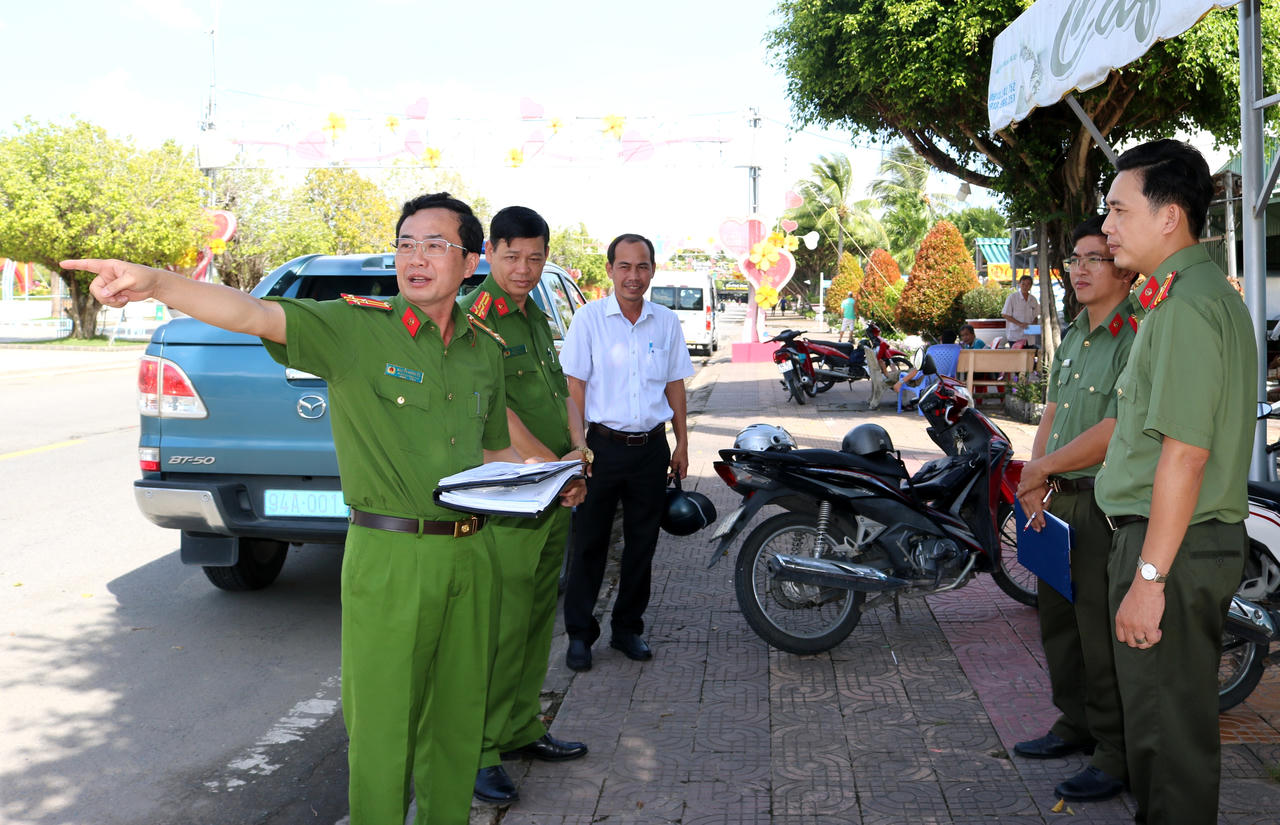 Bảo vệ tuyệt đối an toàn cho Nhân dân vui Xuân, đón Tết ở Bạc Liêu