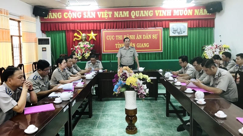 Thi hành án Dân sự Kiên Giang nỗ lực vượt khó, đạt vượt chỉ tiêu nhiệm vụ được giao