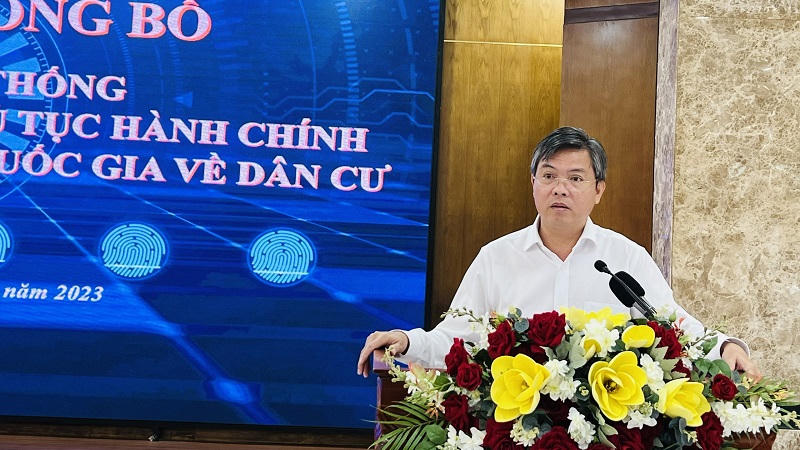 Kiên Giang công bố vận hành hệ thống thông tin giải quyết thủ tục hành chính và kết nối cơ sở dữ liệu Quốc gia về dân cư