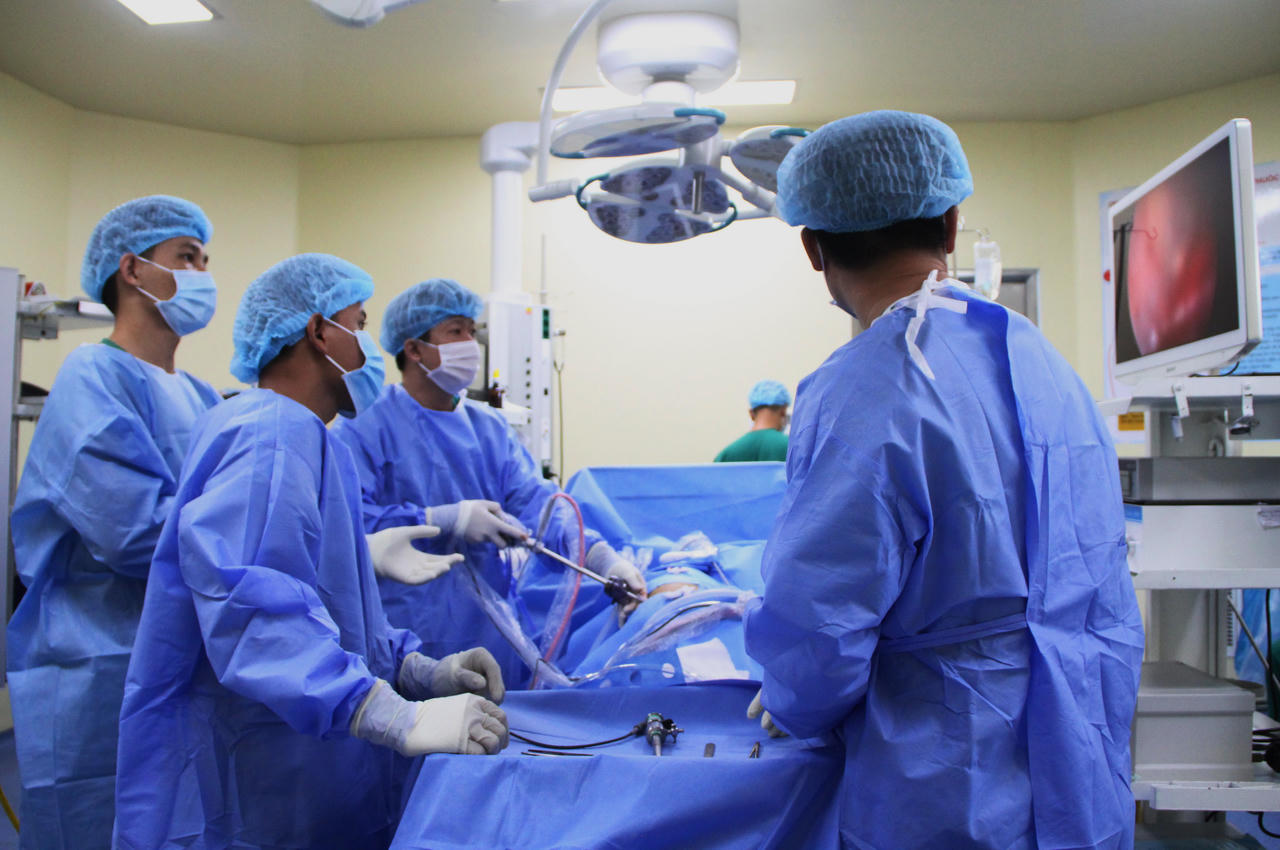 Phẫu thuật thành công một bệnh nhân ung thư niệu mạc