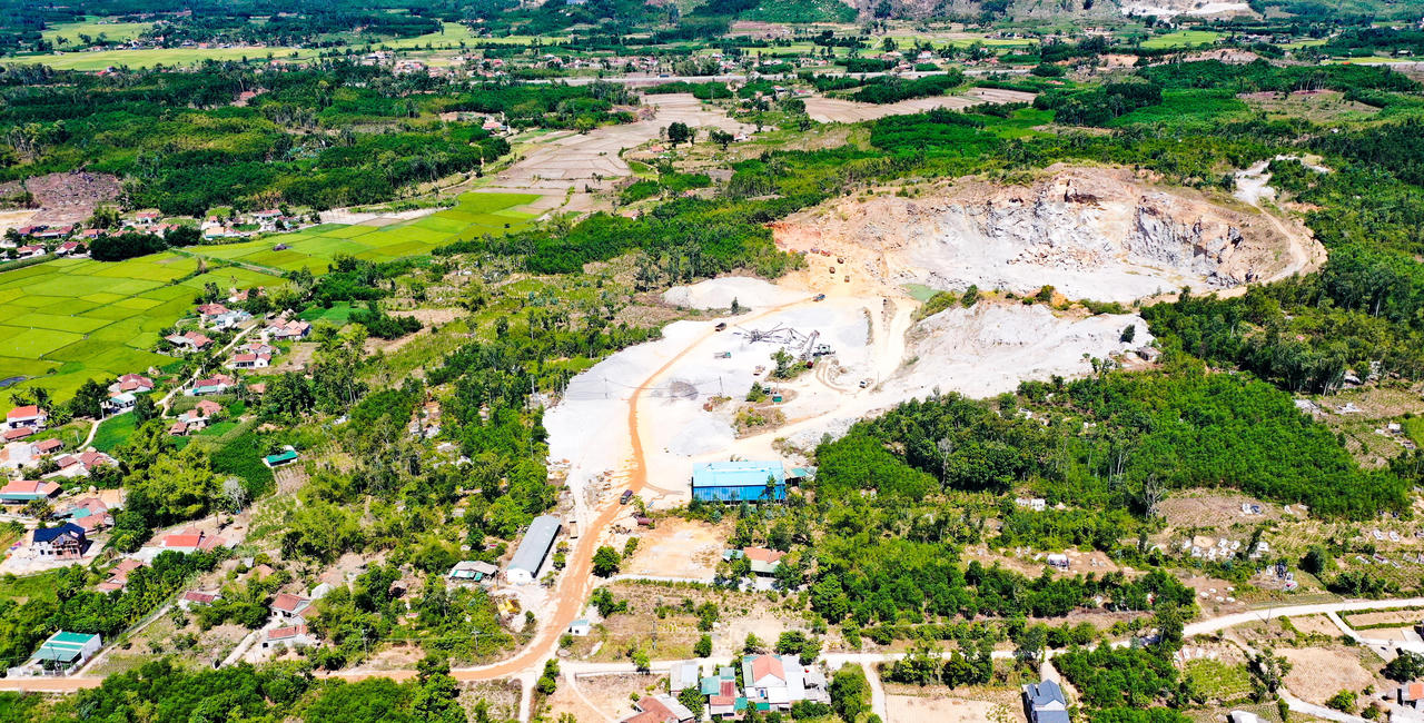 Mỏ đá Thọ Bắc không đảm bảo vấn đề môi trường sẽ bị đóng cửa