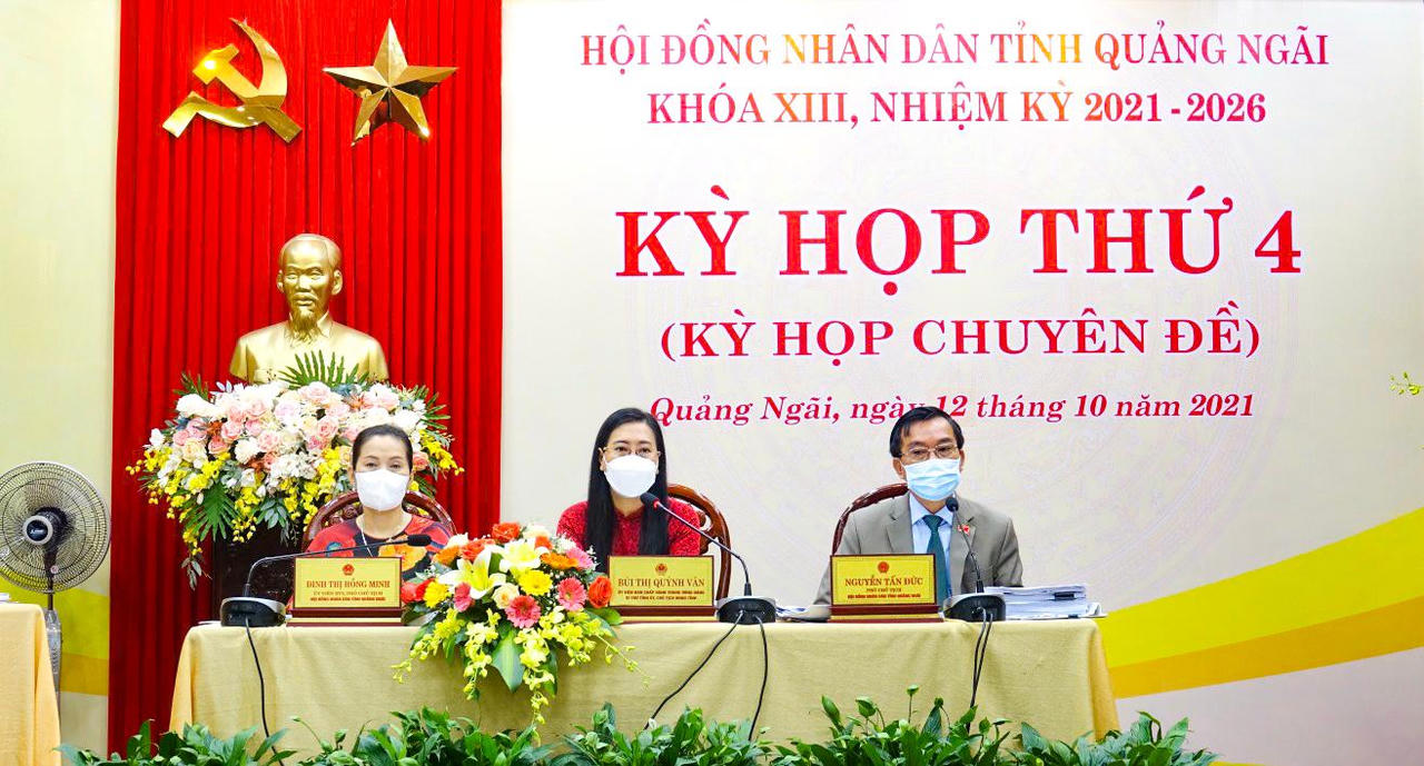 HĐND tỉnh Quảng Ngãi thông qua các nghị quyết quan trọng về công trình trọng điểm