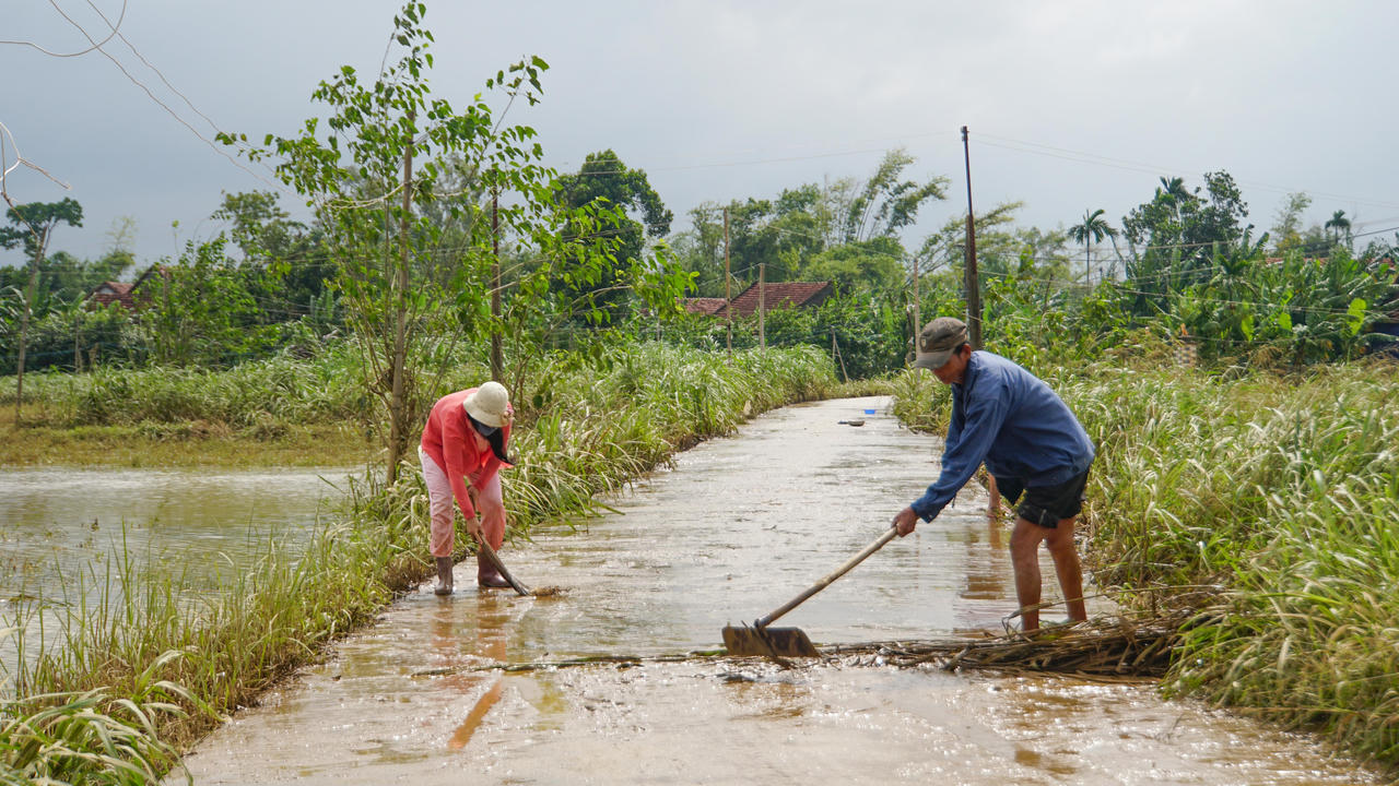 Quảng Ngãi khẩn trương khắc phục hậu quả mưa lũ