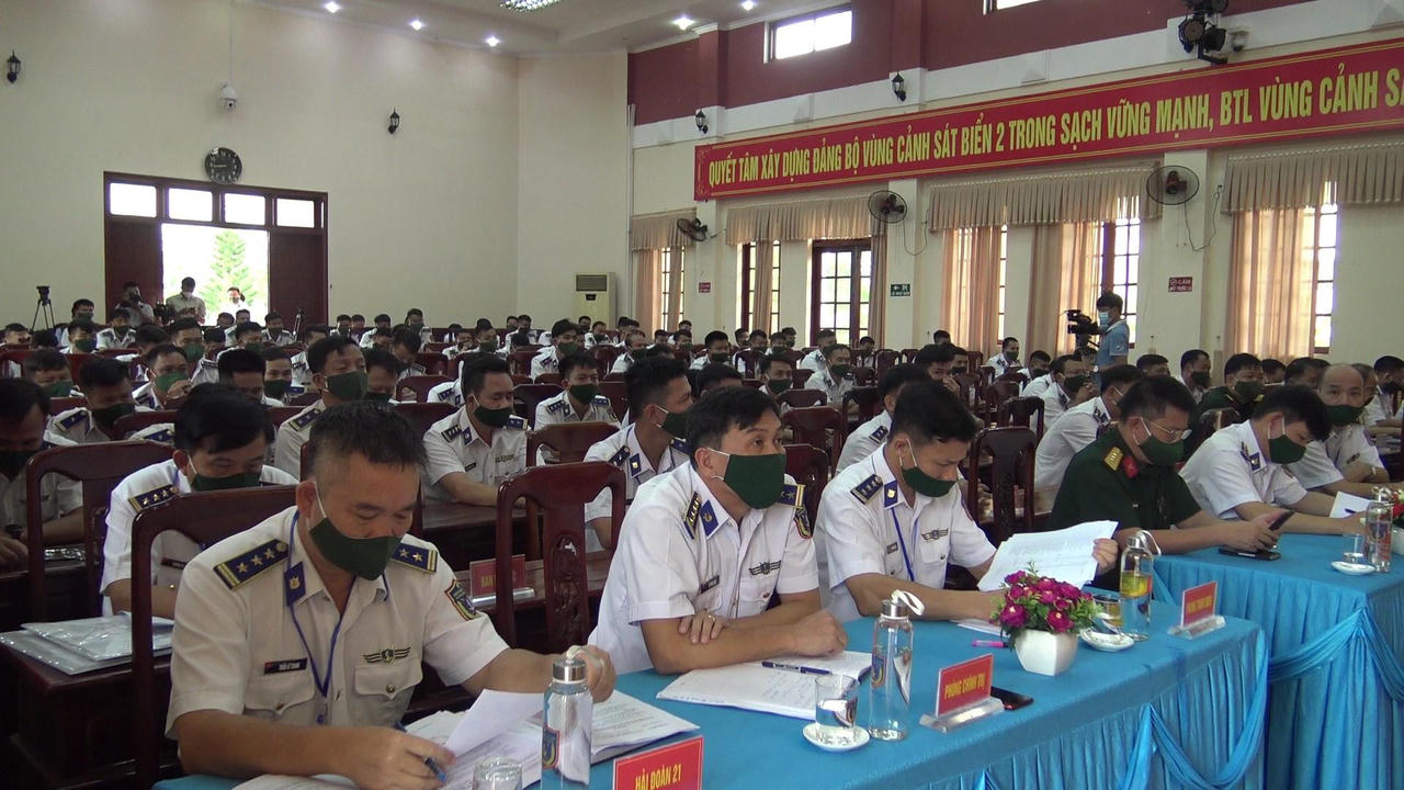 Bộ Tư lệnh Vùng Cảnh sát biển 2 tổ chức “Hội thi tàu tốt”năm 2021
