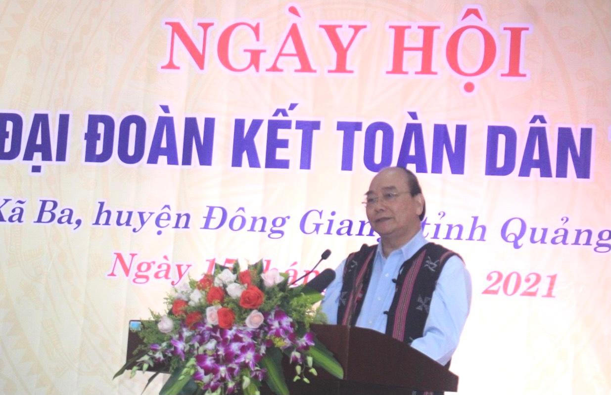 Chủ tịch nước Nguyễn Xuân Phúc: Phải làm cho nhân dân có khát vọng vươn lên