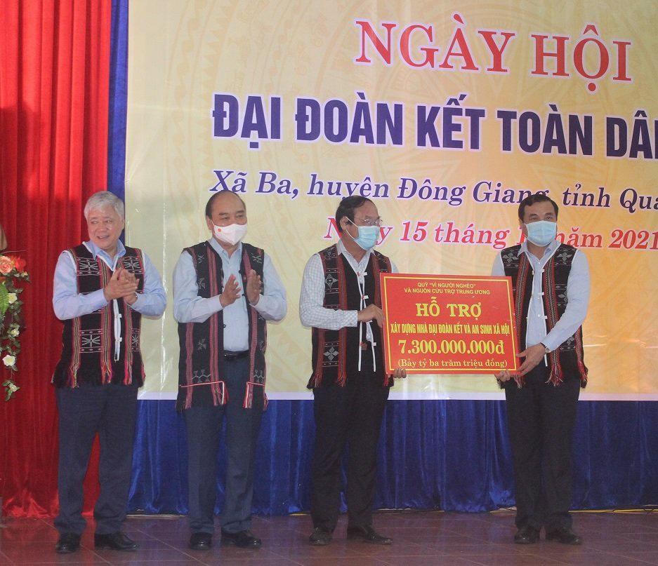 Chủ tịch nước Nguyễn Xuân Phúc: Phải làm cho nhân dân có khát vọng vươn lên