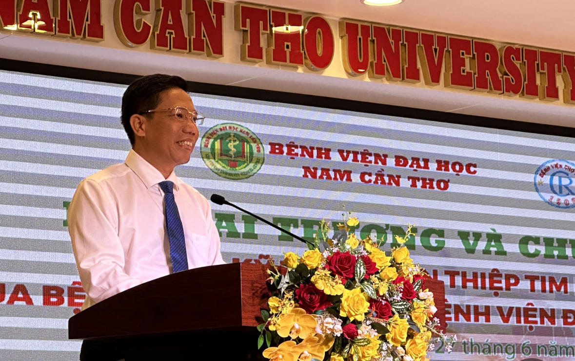 BV Đại học Nam Cần Thơ tiếp nhận kỹ thuật can thiệp tim mạch từ BV Chợ Rẫy