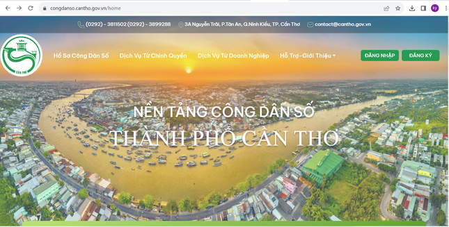 Cần Thơ công bố thử nghiệm nền tảng công dân số 