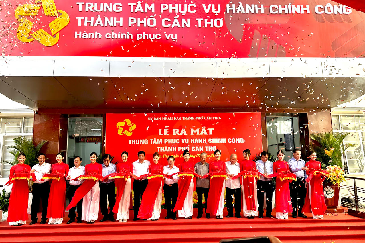 Ra mắt Trung tâm Phục vụ hành chính công TP Cần Thơ