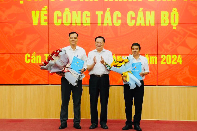 Cần Thơ có thêm hai tân phó Giám đốc Sở