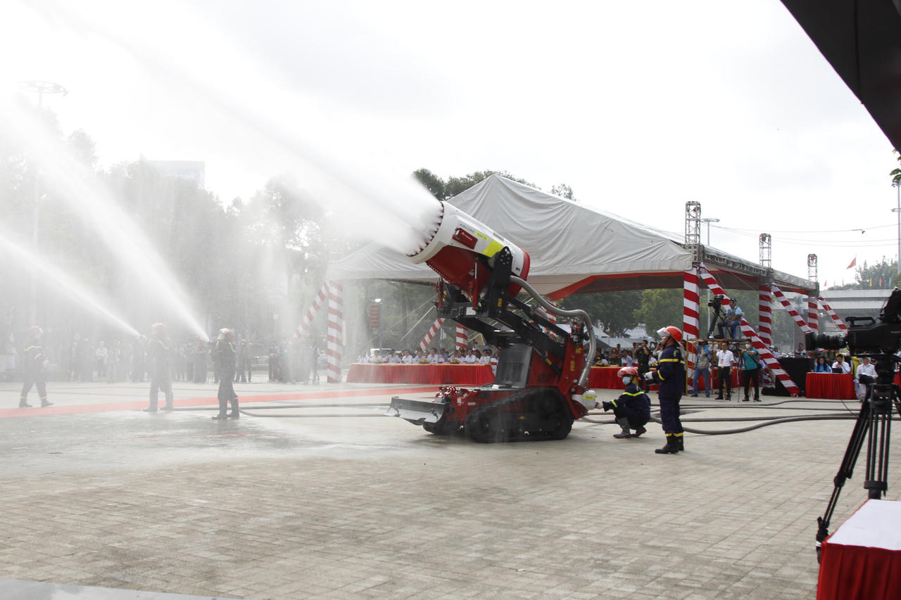 Cần Thơ diễn tập ứng phó sự cố bức xạ và hạt nhân