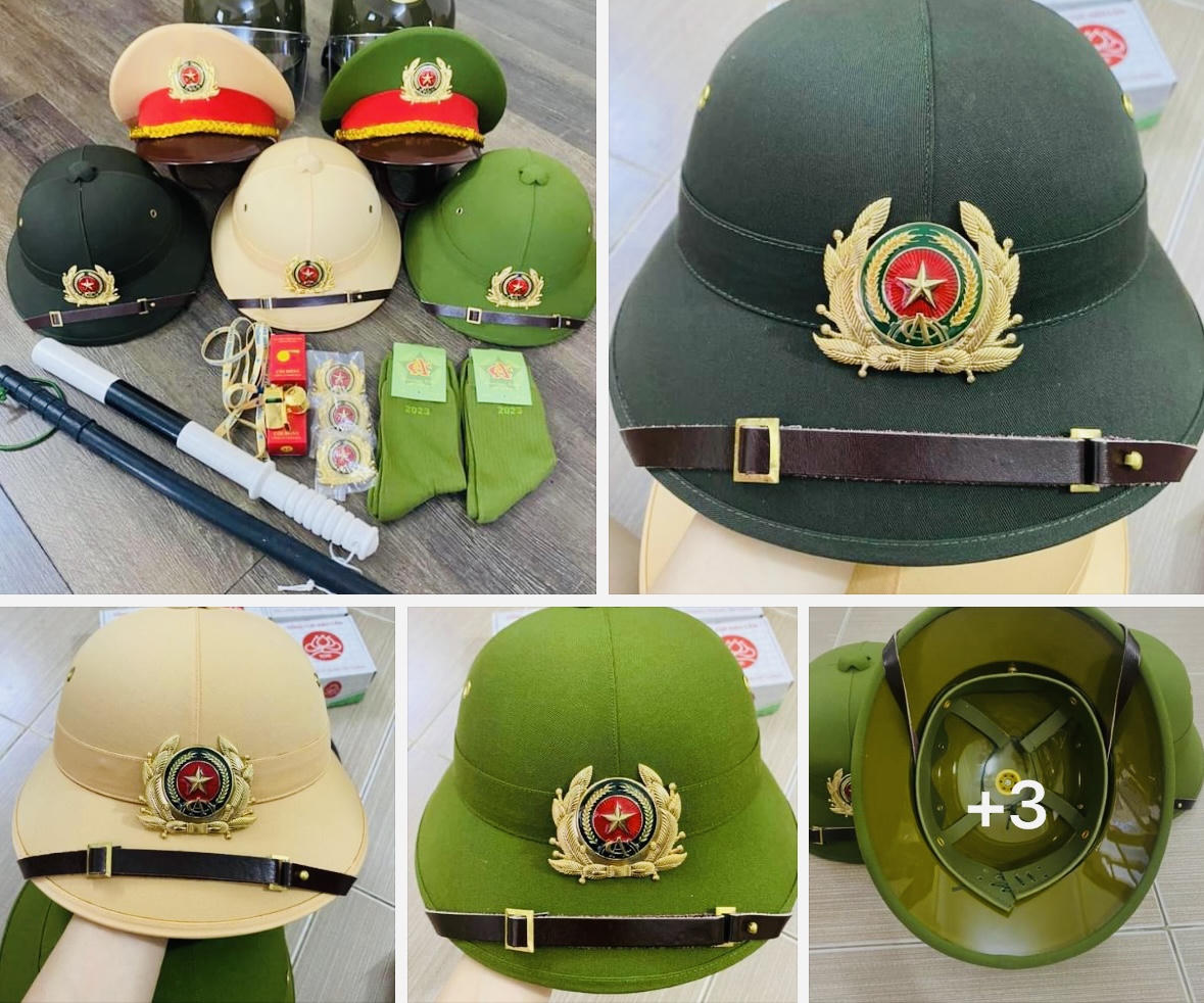 Tràn lan trang phục, phụ kiện ngành Công an trên 'chợ mạng'