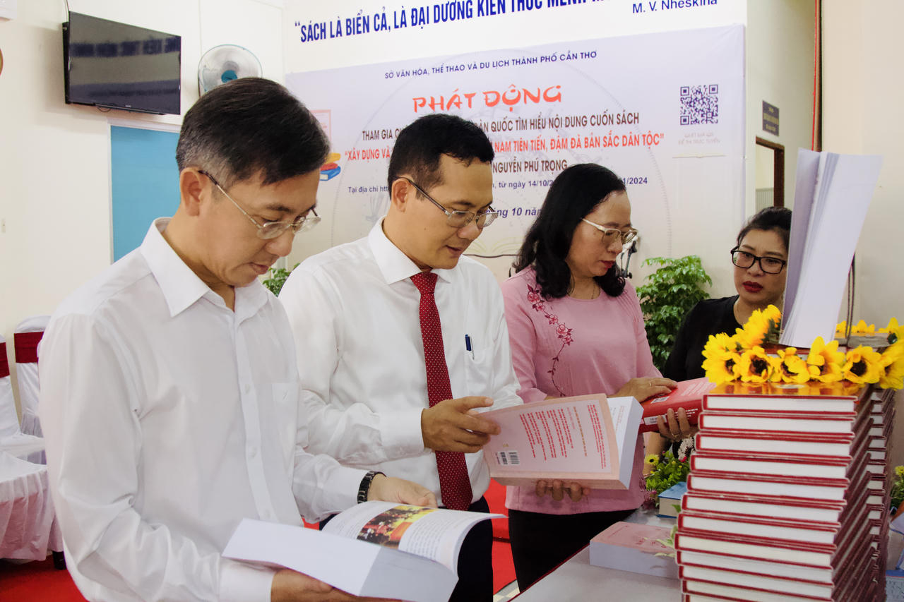 Phát động hưởng ứng cuộc thi tìm hiểu sách của cố Tổng Bí thư Nguyễn Phú Trọng