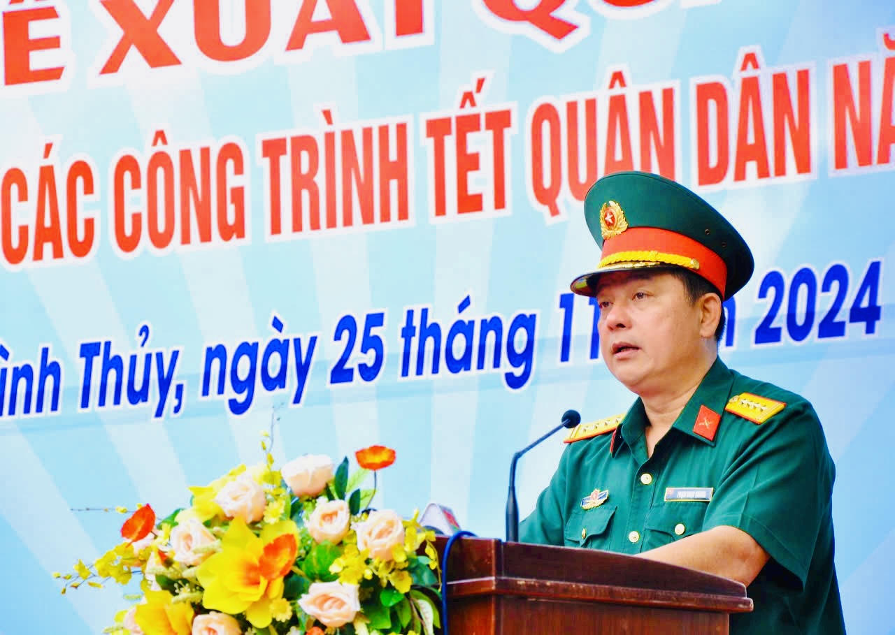 Khởi công thực hiện nhiều công trình nhân dịp Tết Quân Dân 2025 tại Cần Thơ