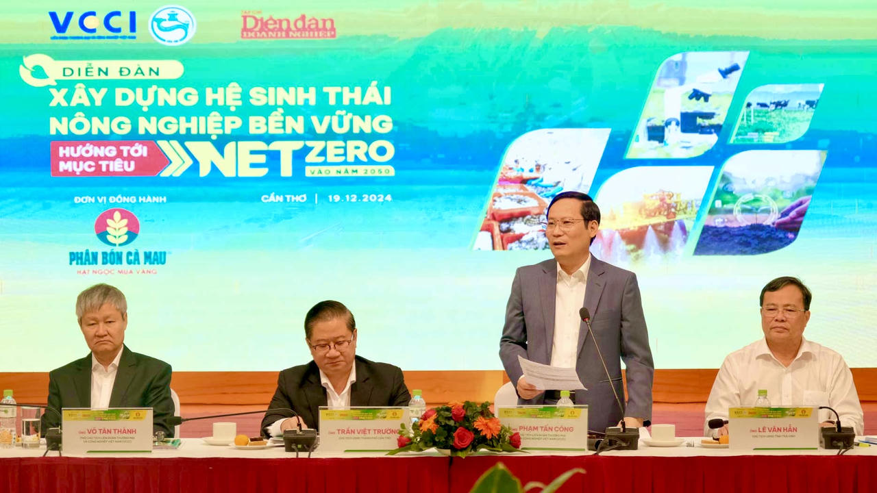 Giải pháp tạo hệ sinh thái nông nghiệp bền vững và đạt mục tiêu Net Zero