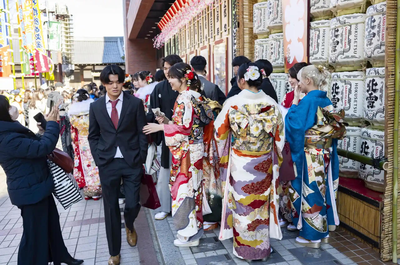 Lễ trưởng thành của giới trẻ Nhật Bản