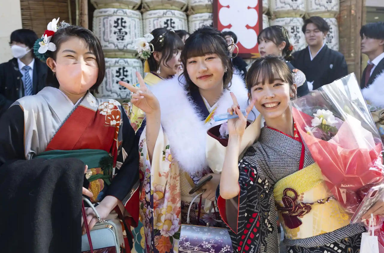 Lễ trưởng thành của giới trẻ Nhật Bản
