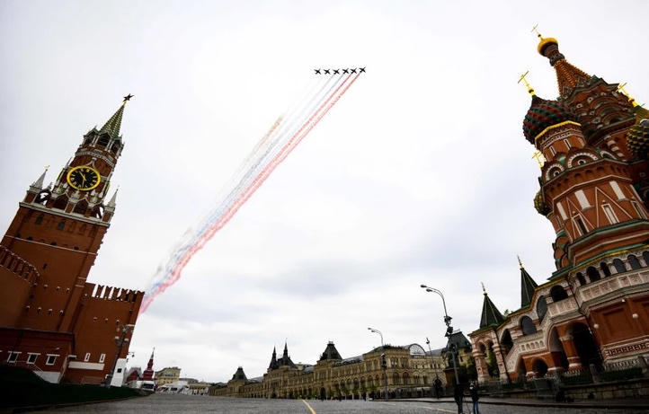 Hình ảnh các cuộc duyệt binh mừng Ngày Chiến thắng tại Quảng trường Đỏ 