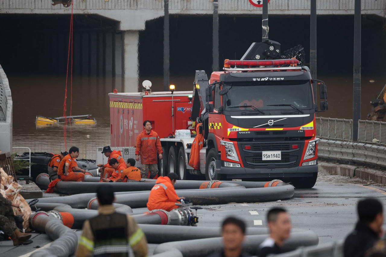 Mưa lớn tại Hàn Quốc khiến 37 người thiệt mạng, 9 người mất tích