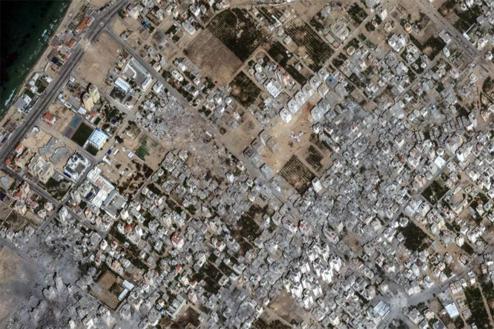 Cảnh Gaza trước và sau xung đột Israel-Hamas 