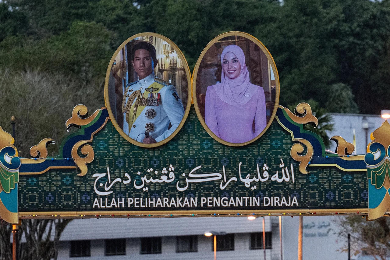 Cận cảnh đám cưới thế kỷ của Hoàng tử Brunei