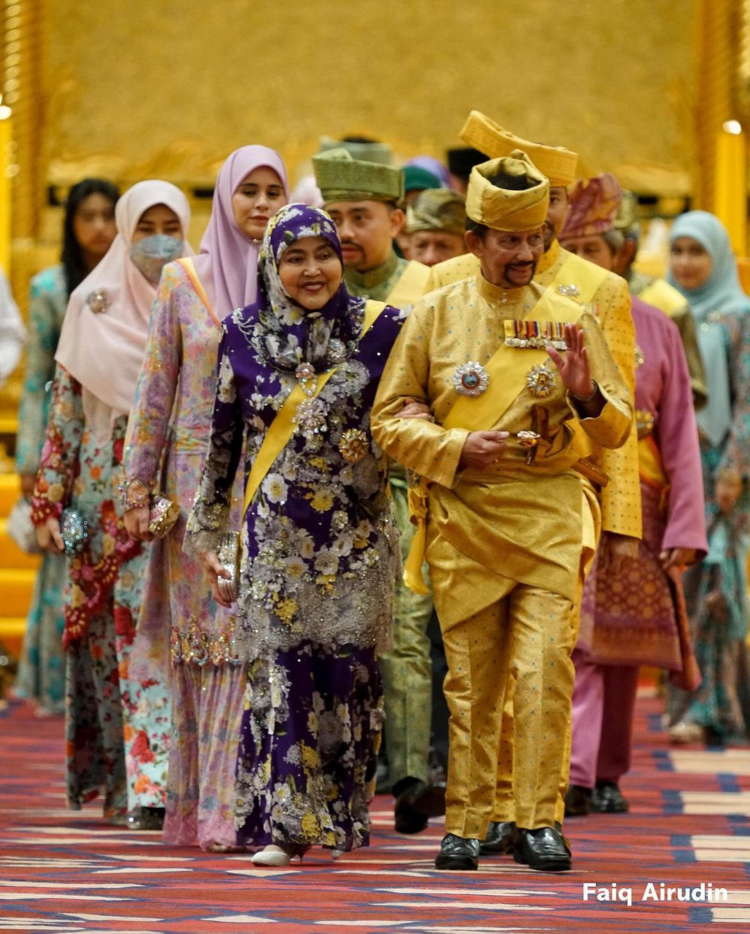 Cận cảnh đám cưới thế kỷ của Hoàng tử Brunei