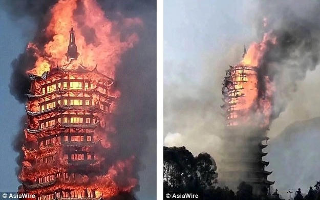 Những vụ hỏa hoạn thiêu rụi ngôi chùa nổi tiếng