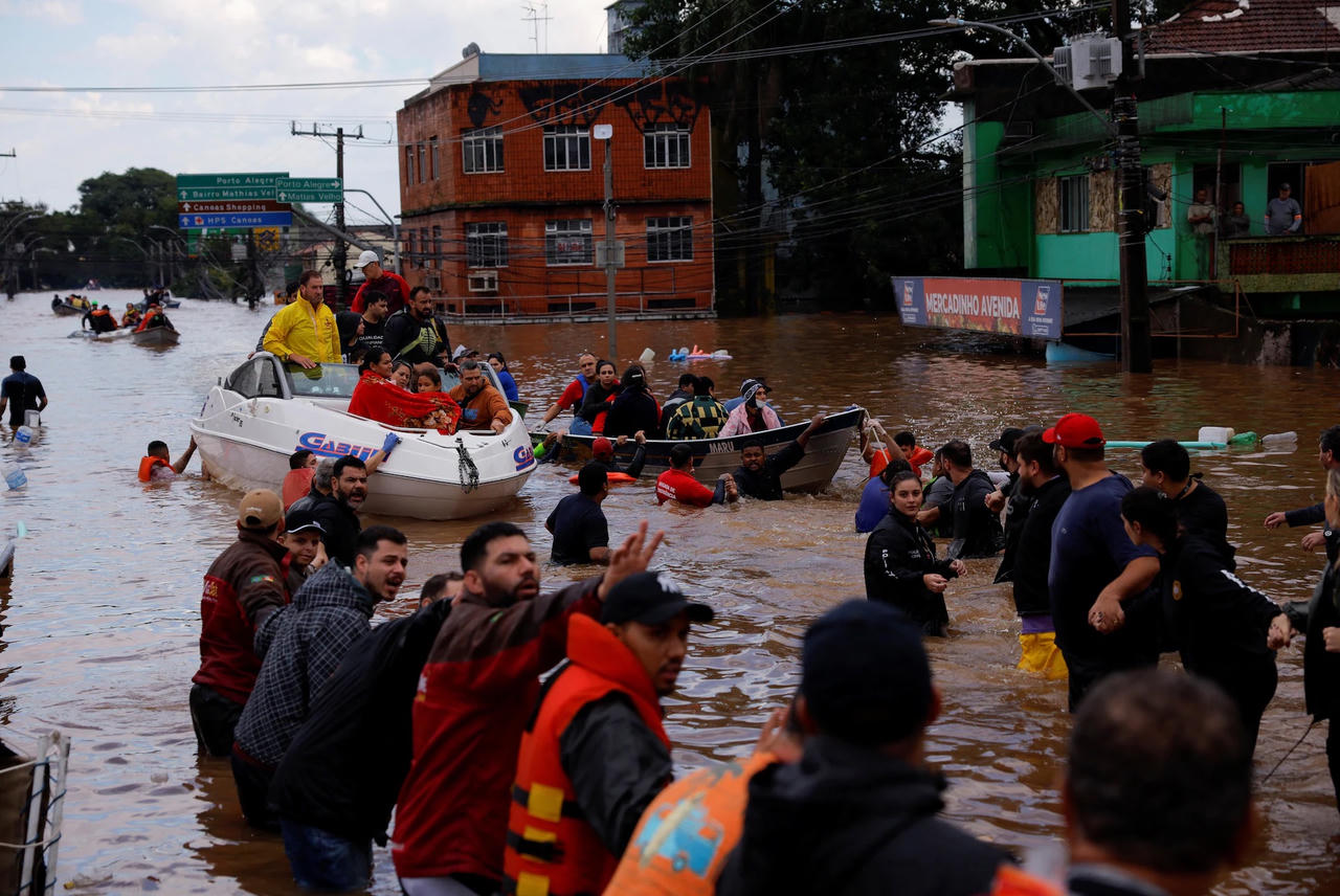 Số người thiệt mạng vì mưa lũ ở miền nam Brazil tăng lên 78