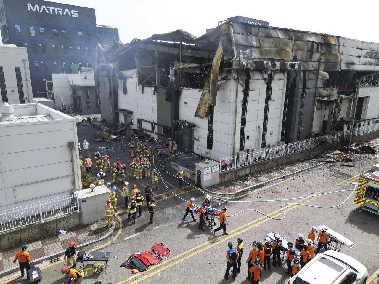 Cháy nhà máy pin ở Hàn Quốc, ít nhất 16 người thiệt mạng 