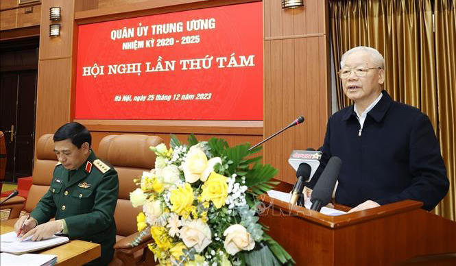 Kêu gọi toàn quân noi gương Tổng Bí thư Nguyễn Phú Trọng, phấn đấu hoàn thành xuất sắc mọi nhiệm vụ