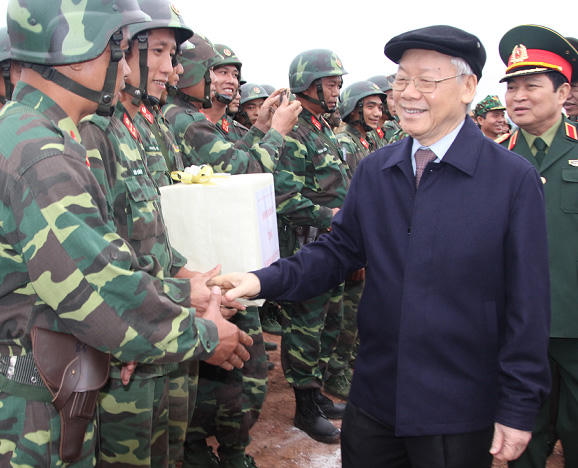 Kêu gọi toàn quân noi gương Tổng Bí thư Nguyễn Phú Trọng, phấn đấu hoàn thành xuất sắc mọi nhiệm vụ